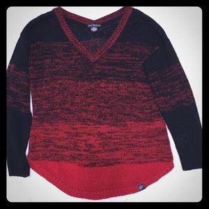 Cozy Cable-Knit Drop Shoulder V-Neck Sweater